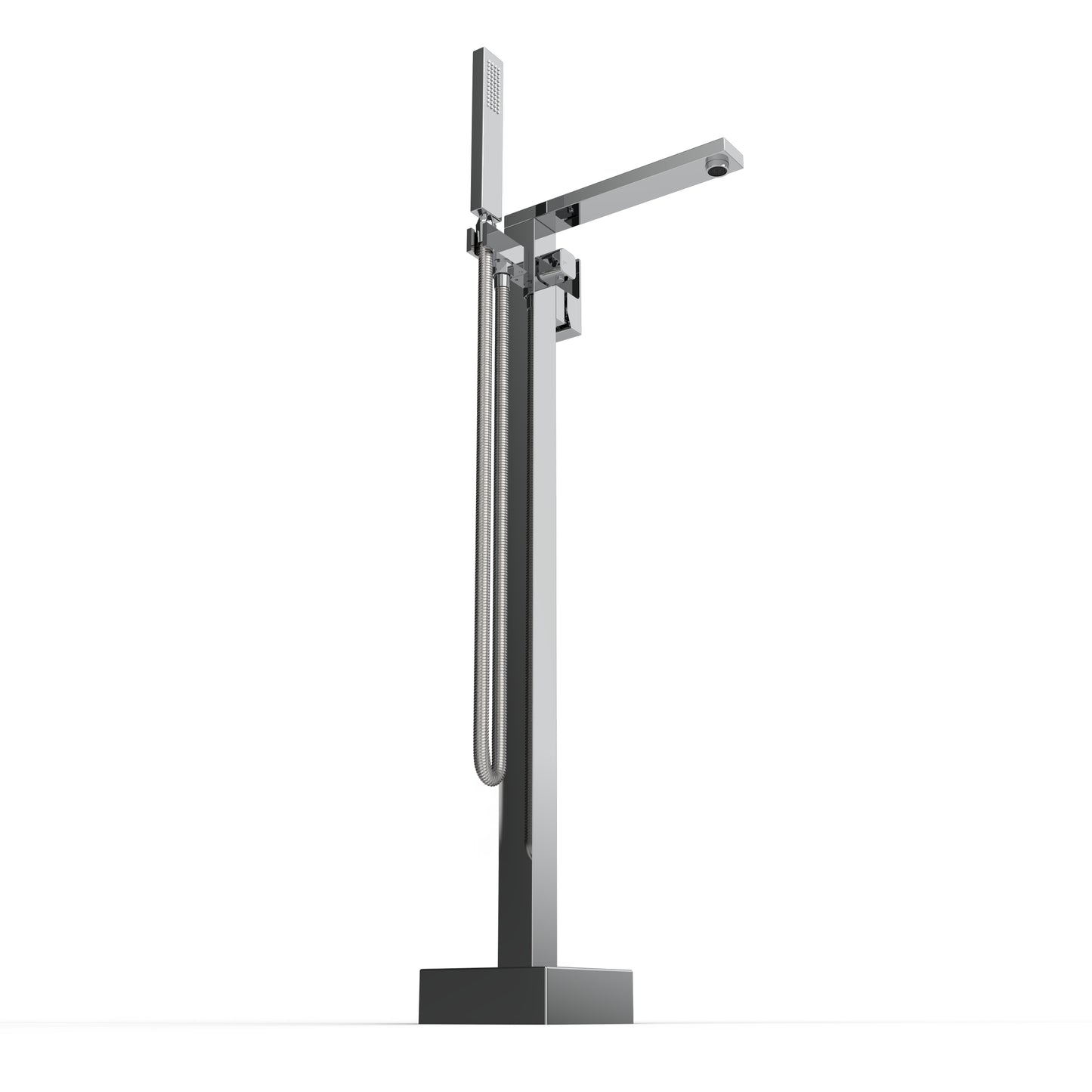 Llave de pedestal T-001 Aquaspa™ con ducha de mano