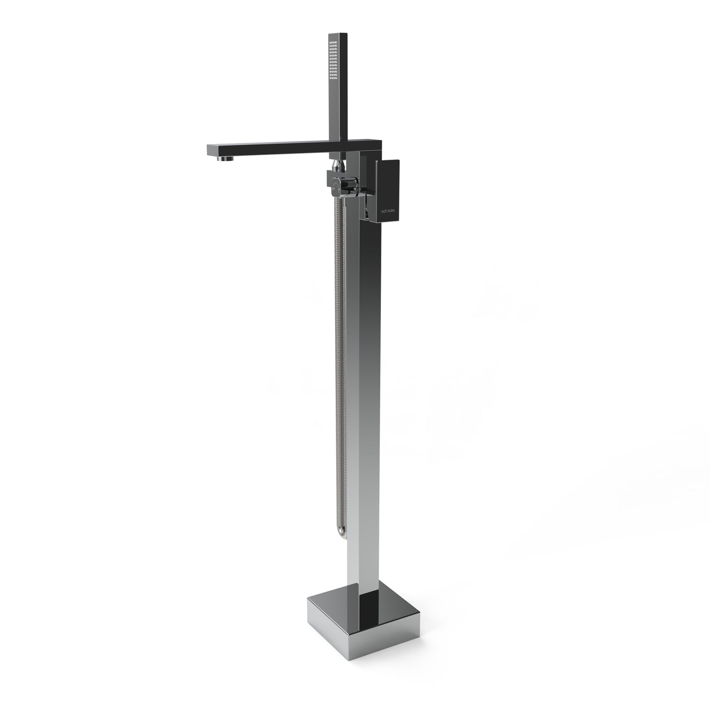 Llave de pedestal T-001 Aquaspa™ con ducha de mano