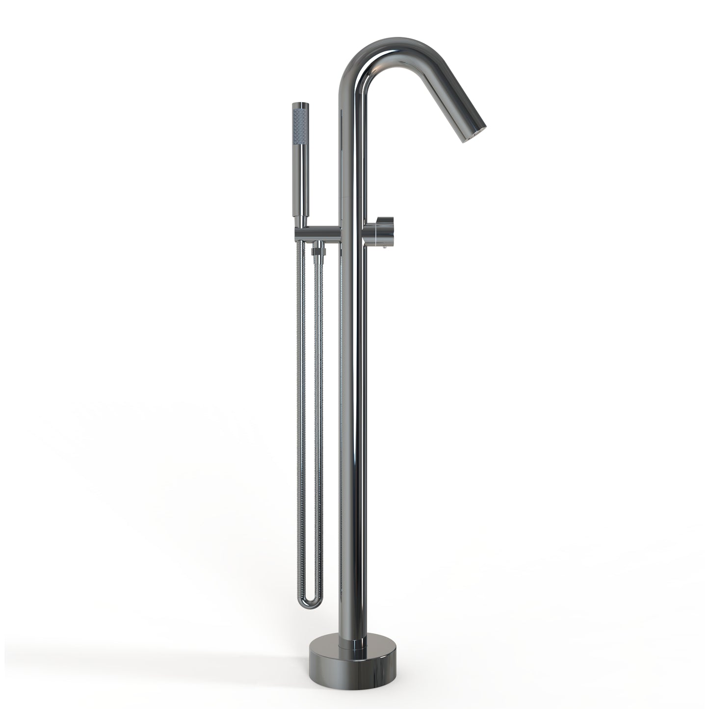 Llave de pedestal T-003 Aquaspa™ con ducha de mano