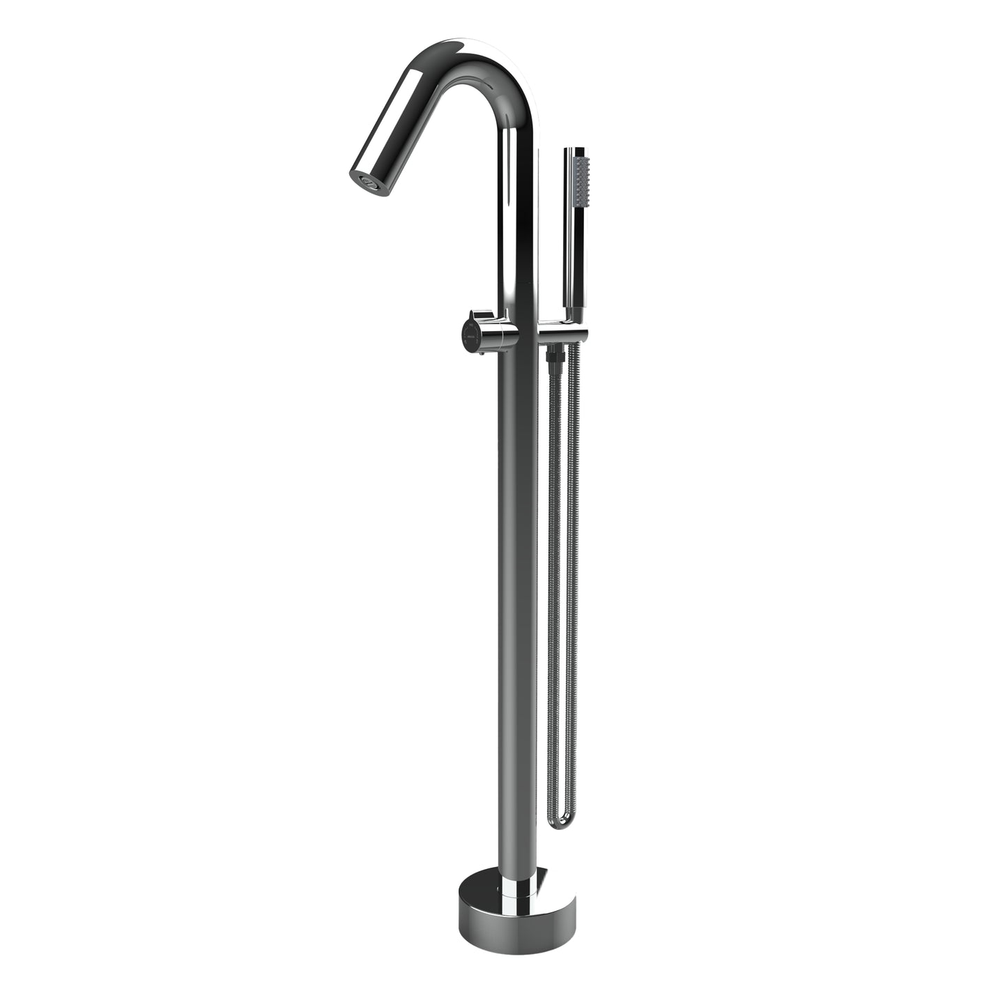 Llave de pedestal T-003 Aquaspa™ con ducha de mano