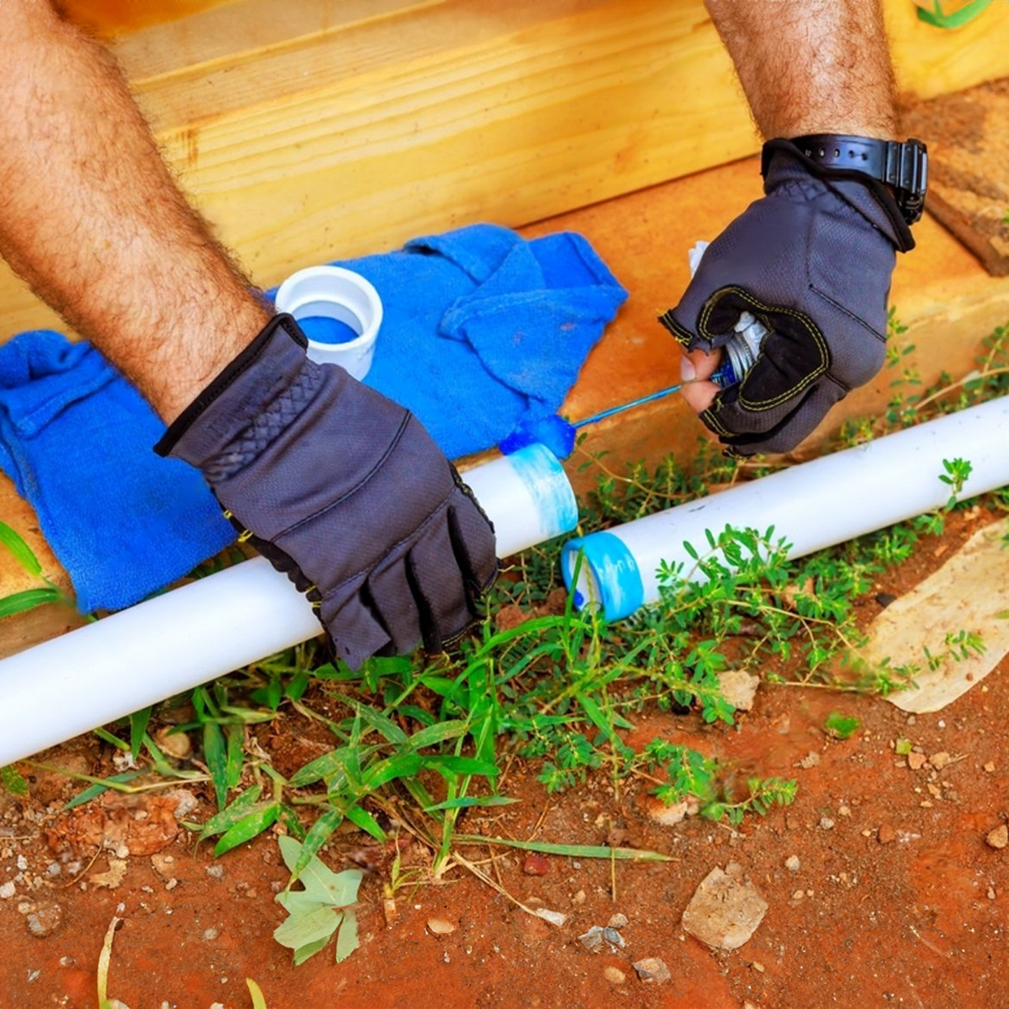 Pegamento Azul para PVC Pega-Ion