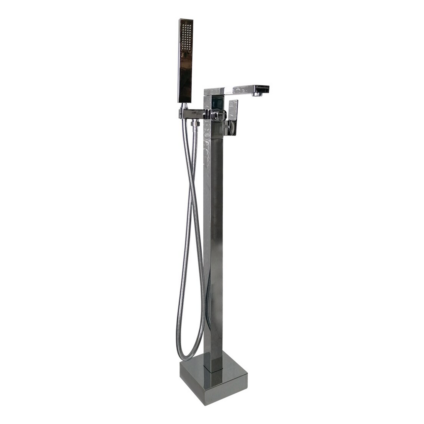 Llave de pedestal T-001 Aquaspa™ con ducha de mano