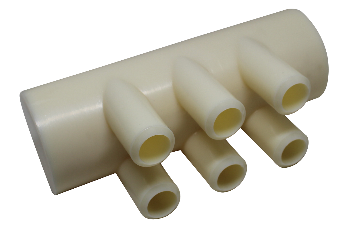 Manifold 6 X 3/4", 1-1/2" X 1-1/2" abierto