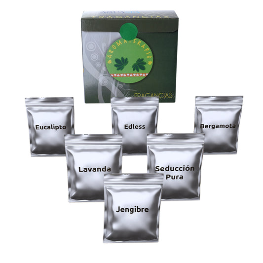 Aromaterapia en Fragancia - Pack de 6 Piezas