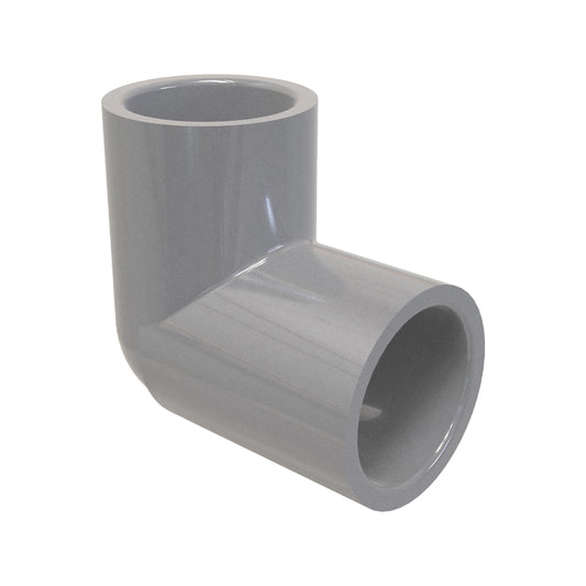 Codo 1” a 90° ABS para tinas y spas | Conexión hidráulica resistente