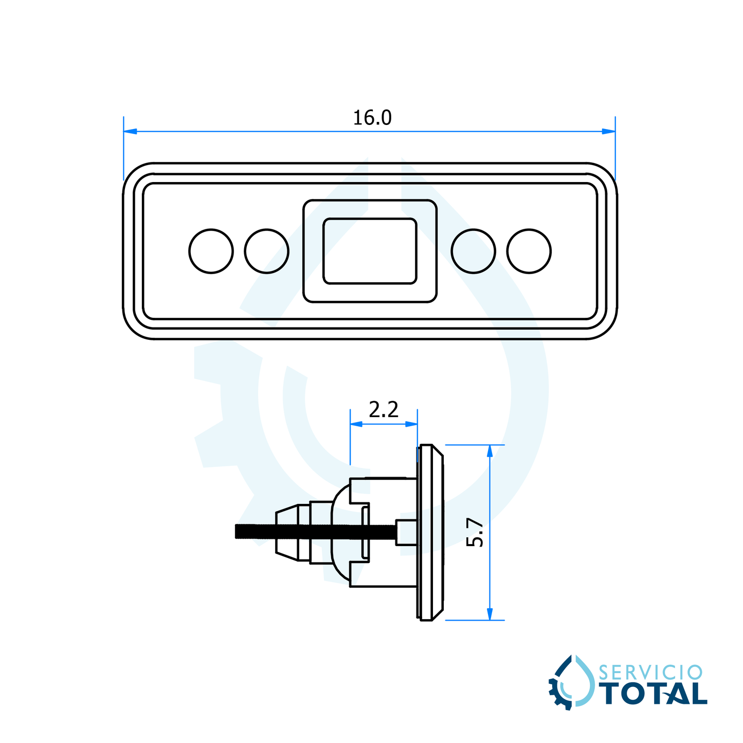 Panel de Control Electrónico IN.K 300