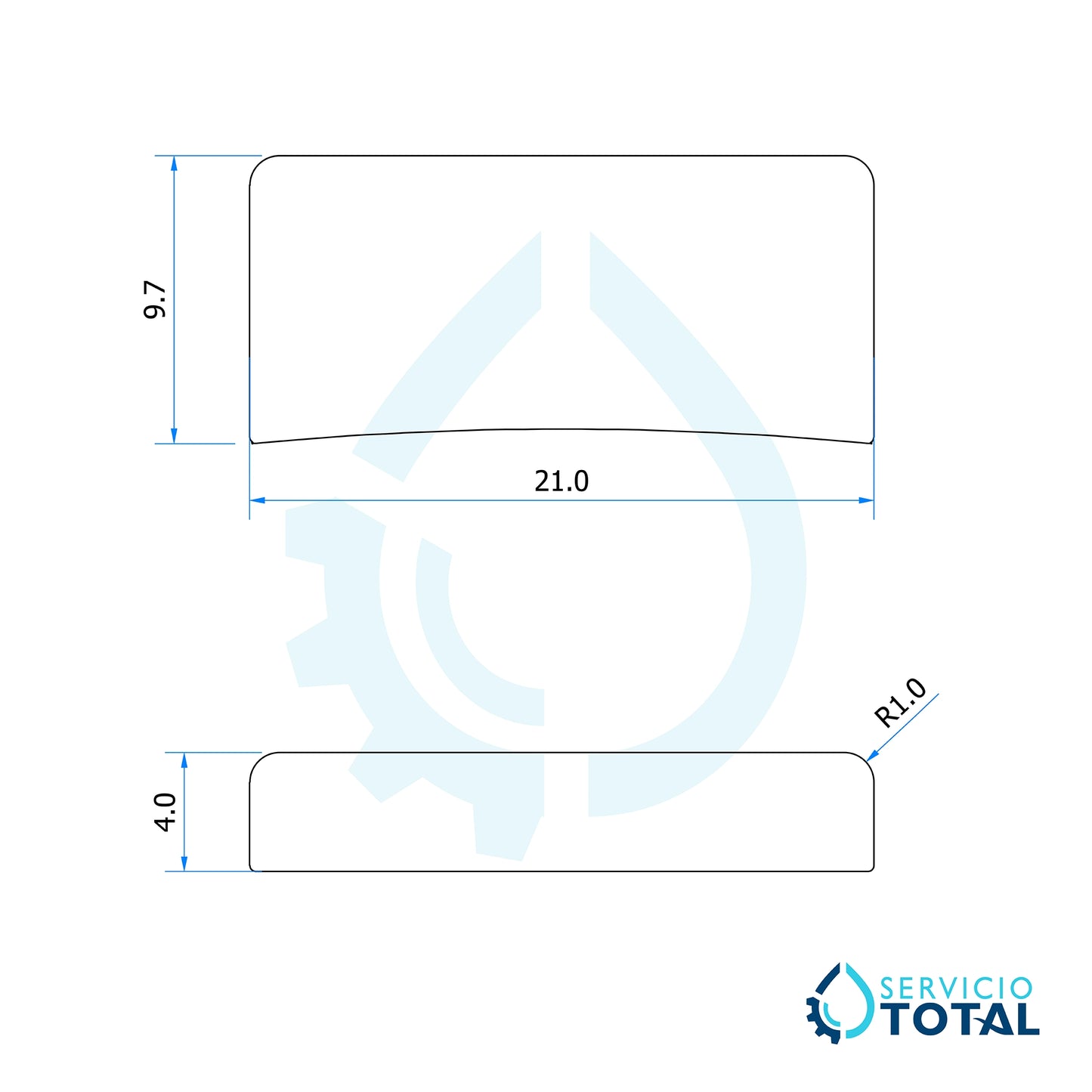 Juego de Cabeceras para Jacuzzi Octagon Topacio Turquesa (4 Piezas)
