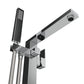 Llave de pedestal T-001 Aquaspa™ con ducha de mano