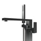 Llave de pedestal T-001 Aquaspa™ con ducha de mano