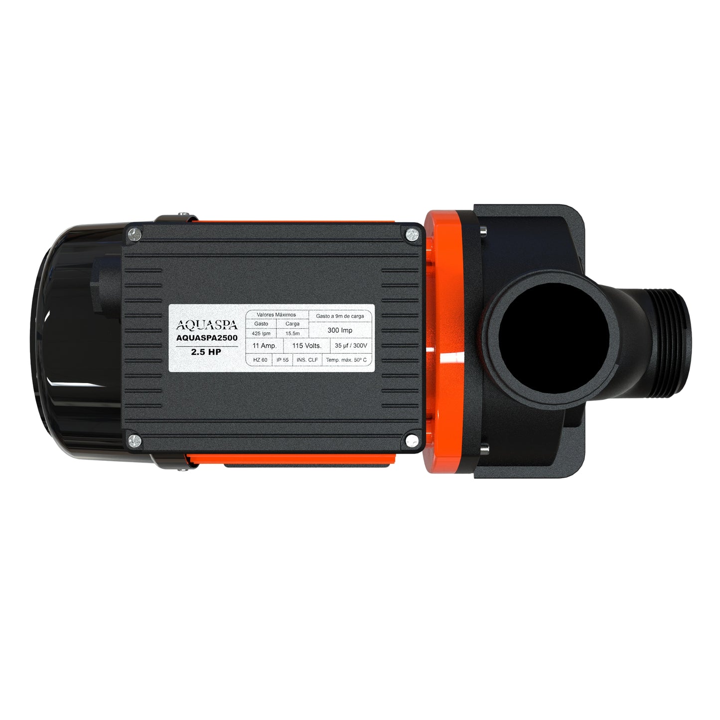 Motobomba de 2.5 HP (110V, 1 Velocidad)