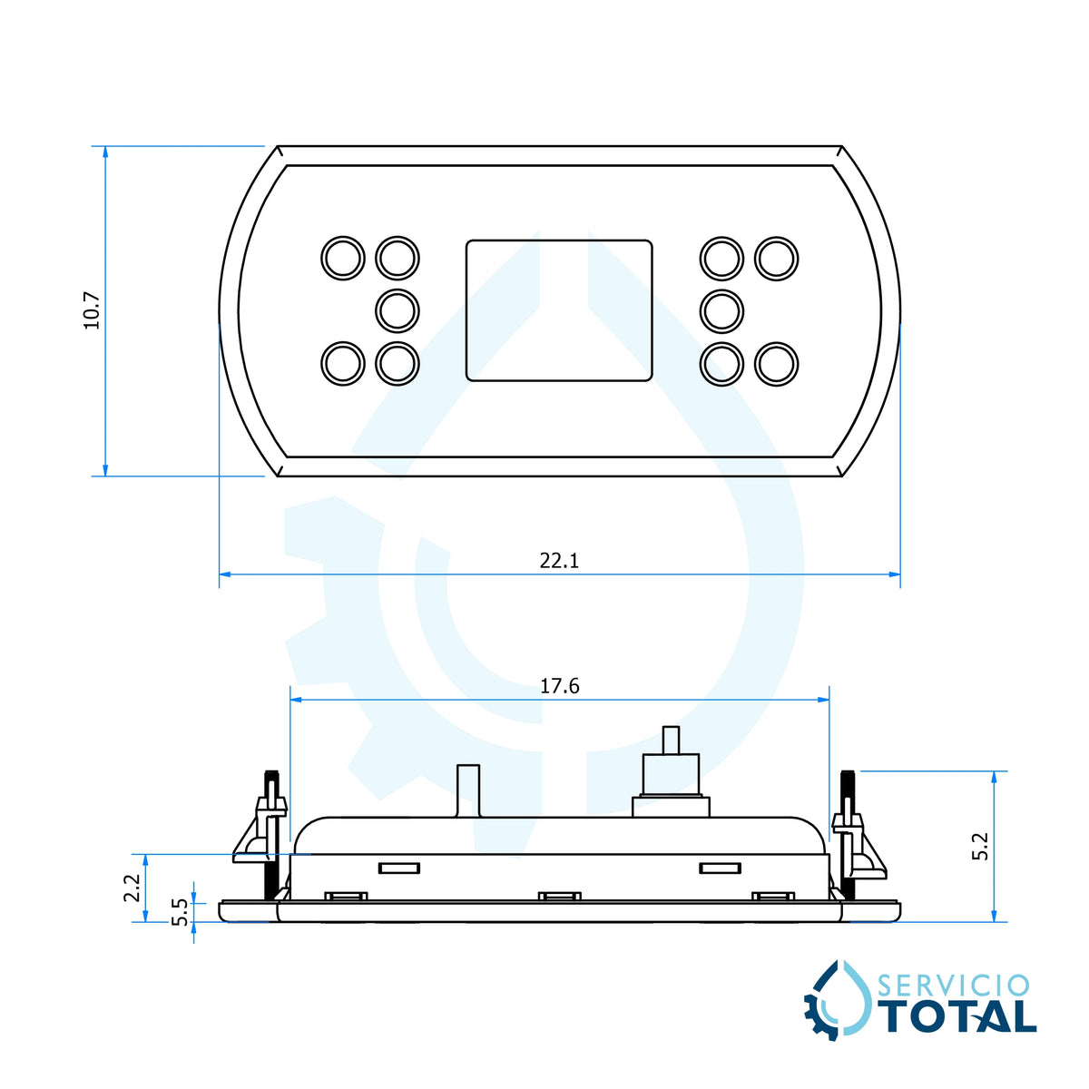 Panel de Control Eléctrico IN.K806 – vista 5