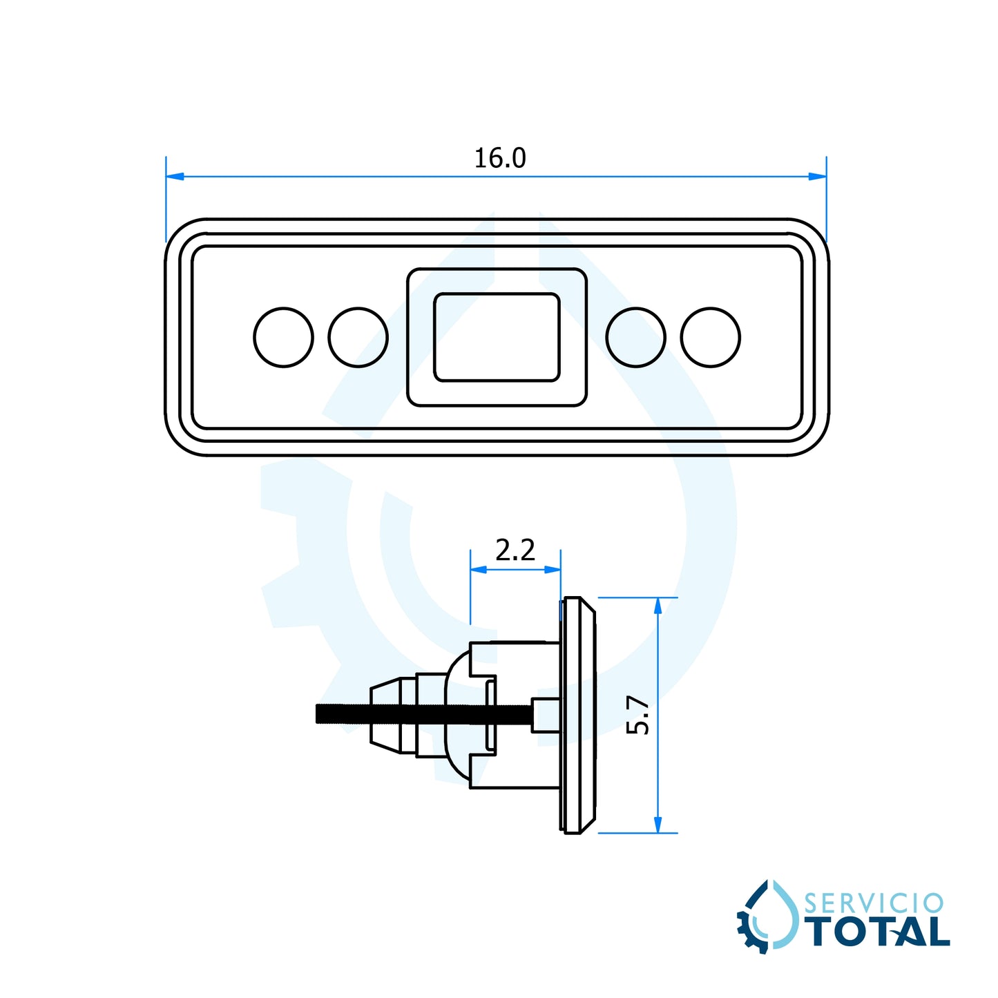 Panel de Control Electrónico IN.K 300