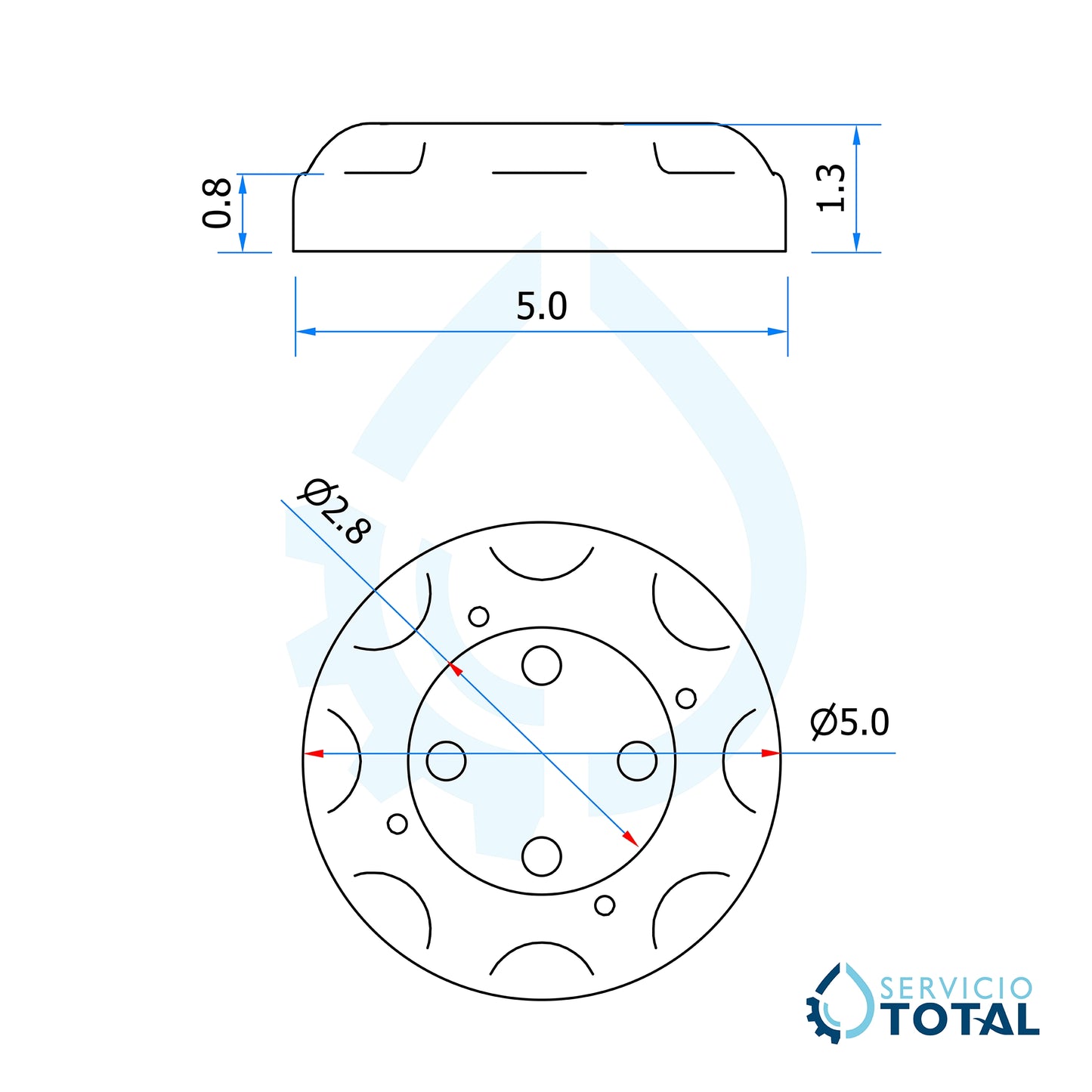 Tapón de Aromaterapia sin Emblema