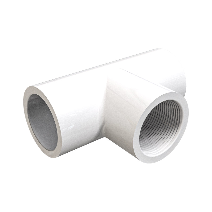 Tee de 1/2" con cuerda