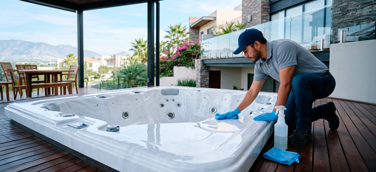 Un spa bien cuidado dura más y gasta menos.