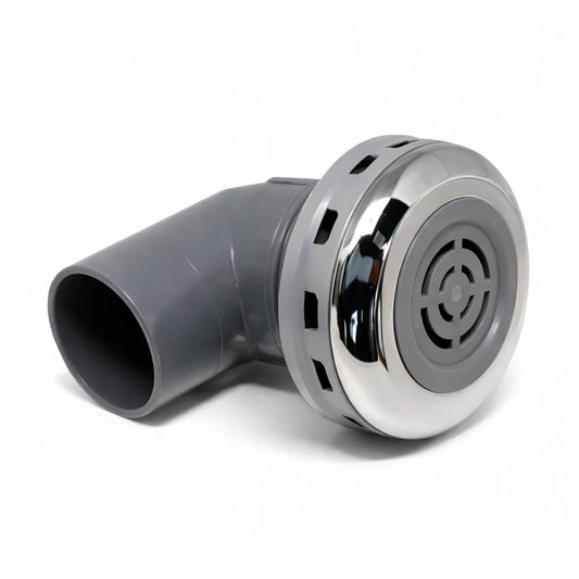 Toma de succión completa de 1½ pulgadas para tina de baño, refacción hidráulica con conexión central para sistema de circulación de agua.