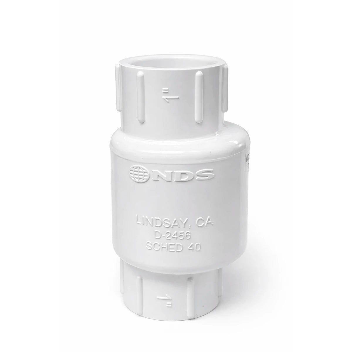 Válvula de retención PVC 1” tipo columpio para control de flujo en tinas y spas
